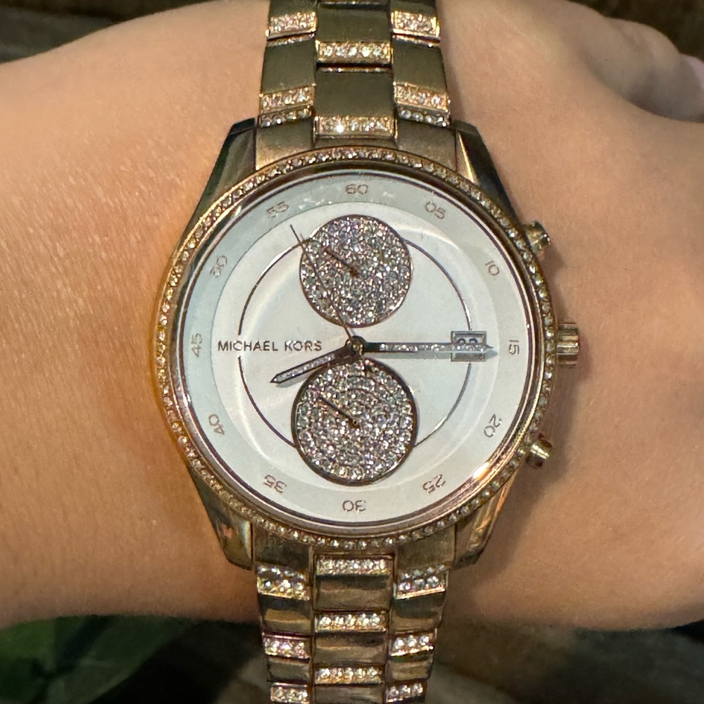 Michael Kors Gold and Silver Women's Watch